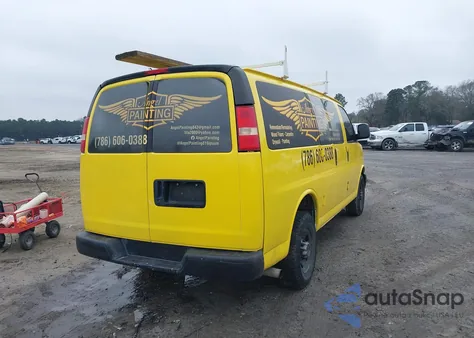 2007 Chevrolet Express Work Van from USA, damaged, VIN 1GCGG25V771104970
